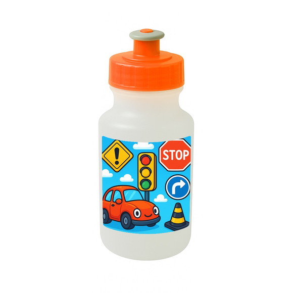 Garrafinha Squeeze Personalizada Trânsito - Imagem 4