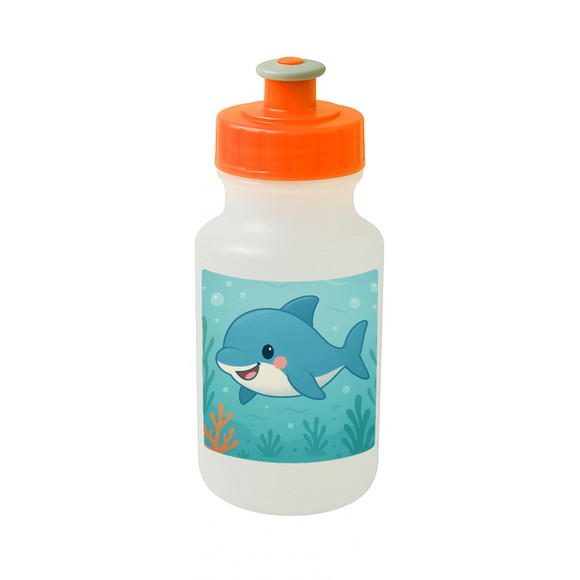 Garrafinha Squeeze Personalizada Tubarãozinho Fofo - Imagem 4