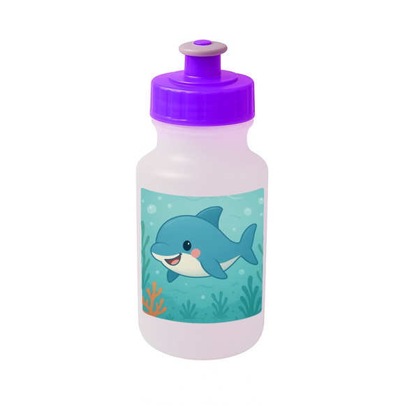 Garrafinha Squeeze Personalizada Tubarãozinho Fofo - Imagem 5