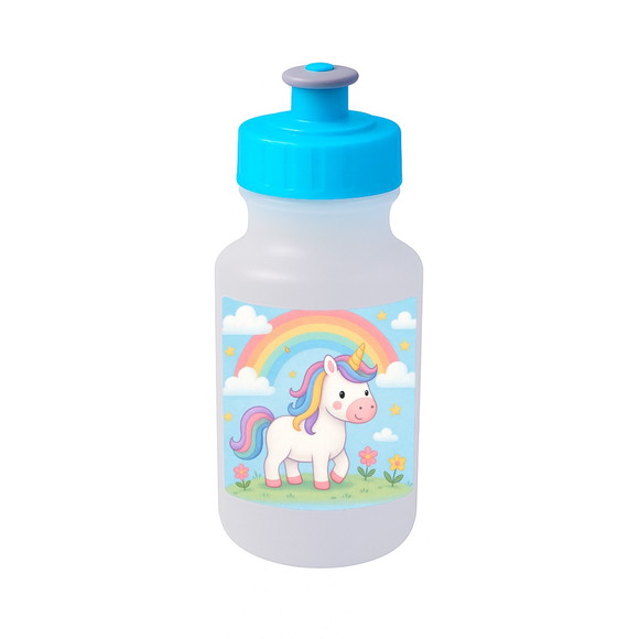 Garrafinha Squeeze Personalizada Unicórnio - Imagem 2
