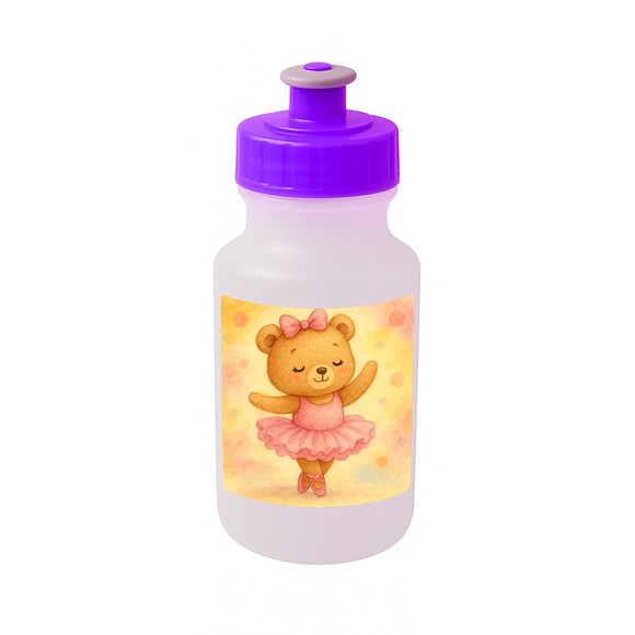 Garrafinha Squeeze Personalizada Ursinha Bailarina - Imagem 4
