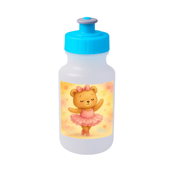 Garrafinha Squeeze Personalizada Ursinha Bailarina - Imagem 2