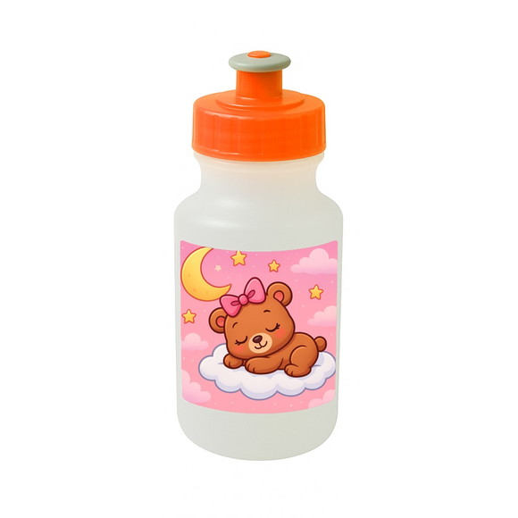 Garrafinha Squeeze Personalizada Ursinha Soninho - Imagem 4