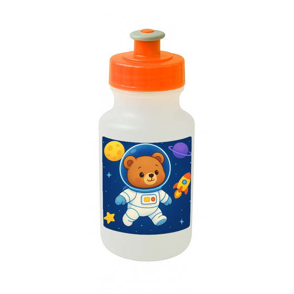 Garrafinha Squeeze Personalizada Ursinho Astronauta - Imagem 4