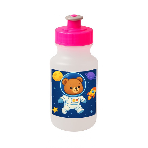 Garrafinha Squeeze Personalizada Ursinho Astronauta - Imagem 3