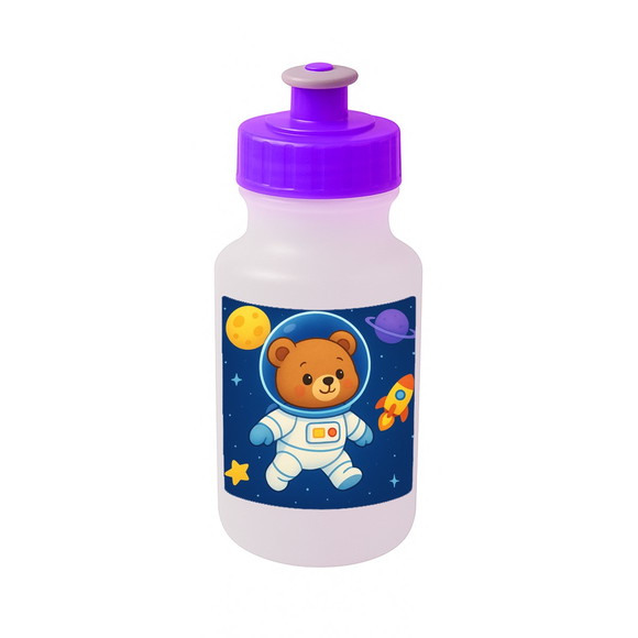 Garrafinha Squeeze Personalizada Ursinho Astronauta - Imagem 5