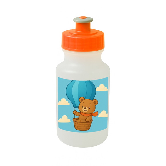 Garrafinha Squeeze Personalizada Ursinho Baloeiro - Imagem 4