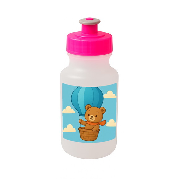 Garrafinha Squeeze Personalizada Ursinho Baloeiro - Imagem 3