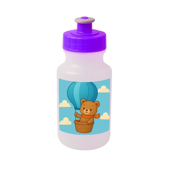 Garrafinha Squeeze Personalizada Ursinho Baloeiro - Imagem 5