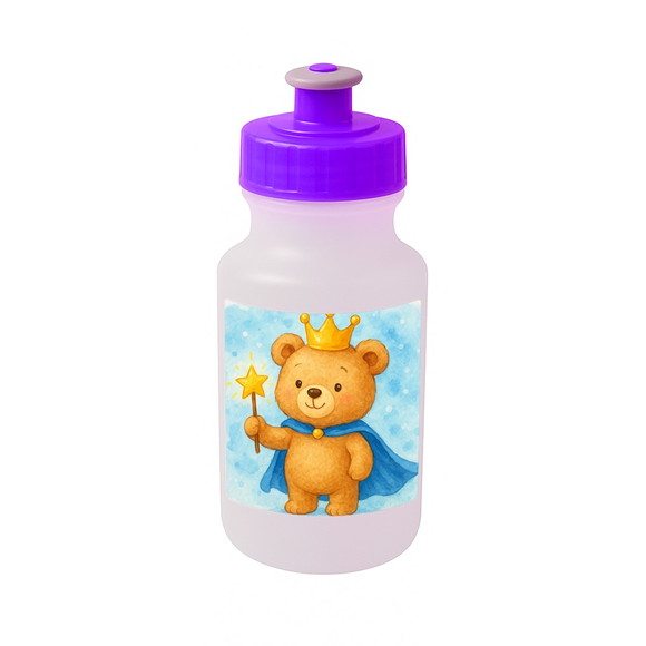 Garrafinha Squeeze Personalizada Ursinho Príncipe - Imagem 5