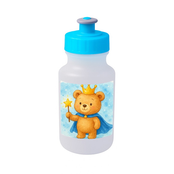 Garrafinha Squeeze Personalizada Ursinho Príncipe - Imagem 2