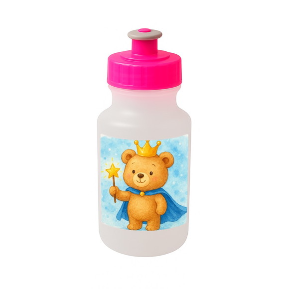 Garrafinha Squeeze Personalizada Ursinho Príncipe - Imagem 3