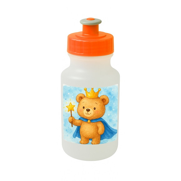 Garrafinha Squeeze Personalizada Ursinho Príncipe - Imagem 4