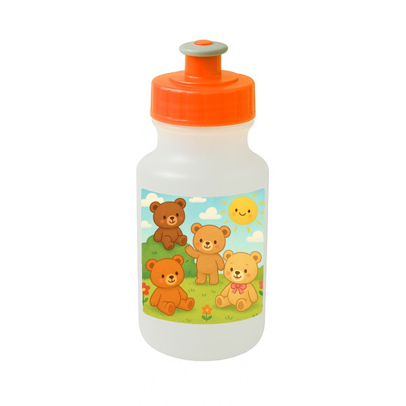 Garrafinha Squeeze Personalizada Ursinhos - Imagem 4