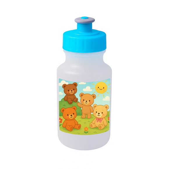 Garrafinha Squeeze Personalizada Ursinhos - Imagem 2
