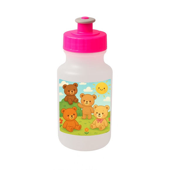 Garrafinha Squeeze Personalizada Ursinhos - Imagem 3