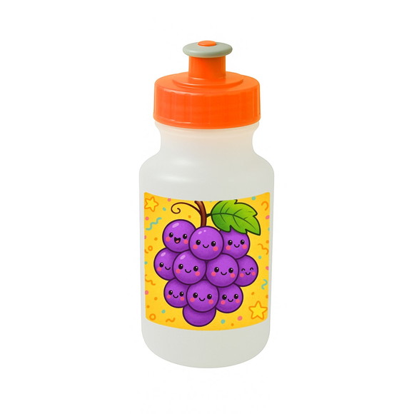 Garrafinha Squeeze Personalizada Uvinhas Fofas - Imagem 4