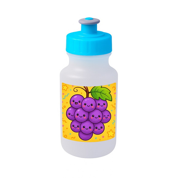 Garrafinha Squeeze Personalizada Uvinhas Fofas - Imagem 2