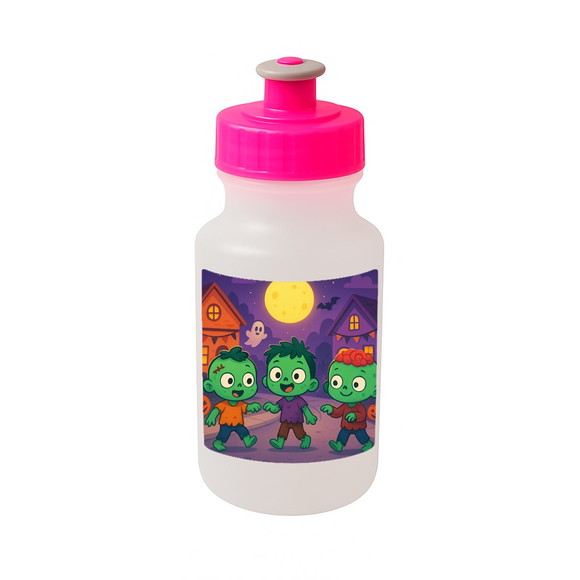 Garrafinha Squeeze Personalizada Zumbis Fofinhos - Imagem 3