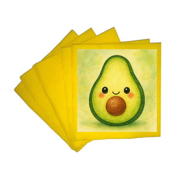 Guardanapo de Papel Personalizado Abacate