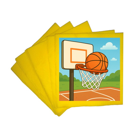 Guardanapo de Papel Personalizado Basquete