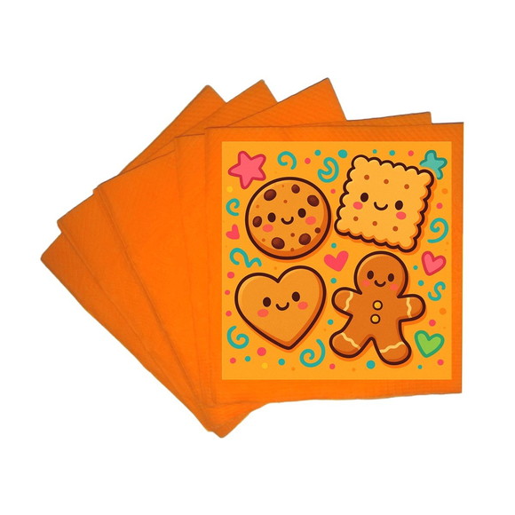 Guardanapo de Papel Personalizado Biscoitinhos - Imagem 5