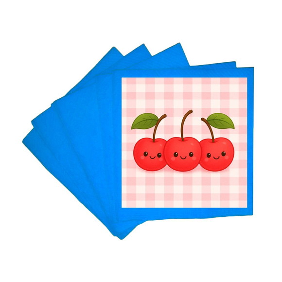 Guardanapo de Papel Personalizado Cerejinha - Imagem 2