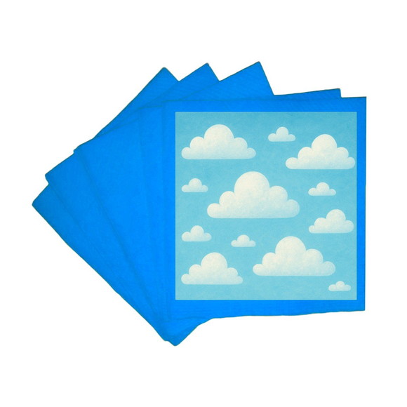 Guardanapo de Papel Personalizado Céu Azul - Imagem 2