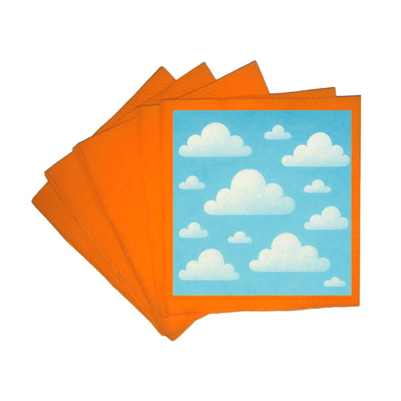 Guardanapo de Papel Personalizado Céu Azul - Imagem 5