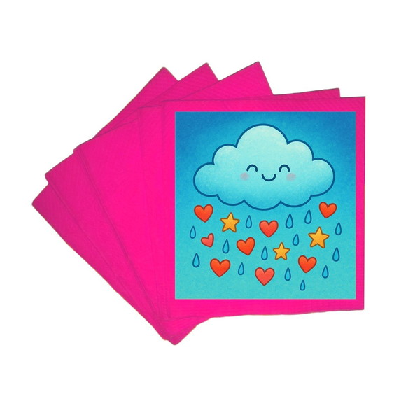 Guardanapo de Papel Personalizado Chuva de Bênçãos - Imagem 3