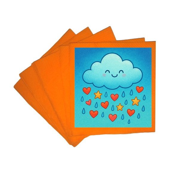 Guardanapo de Papel Personalizado Chuva de Bênçãos - Imagem 5