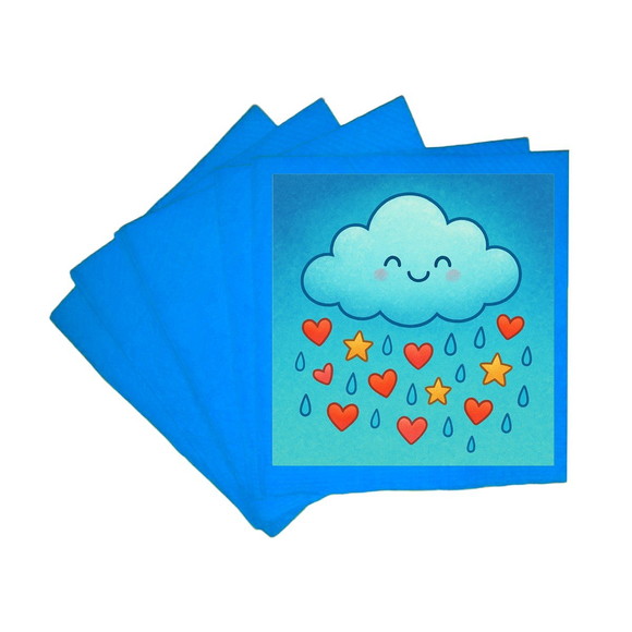 Guardanapo de Papel Personalizado Chuva de Bênçãos - Imagem 2