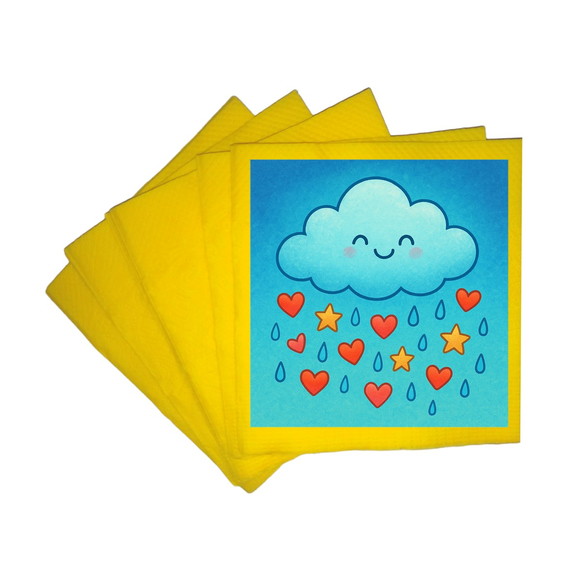 Guardanapo de Papel Personalizado Chuva de Bênçãos