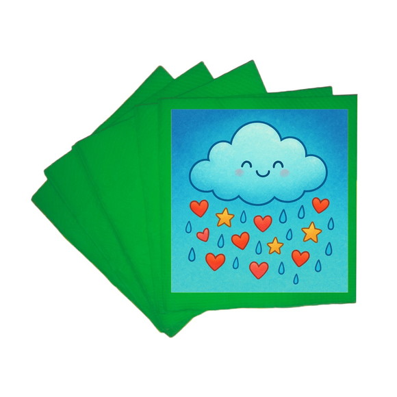 Guardanapo de Papel Personalizado Chuva de Bênçãos - Imagem 4