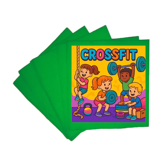 Guardanapo de Papel Personalizado Crossfit - Imagem 4