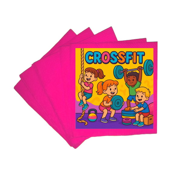 Guardanapo de Papel Personalizado Crossfit - Imagem 3