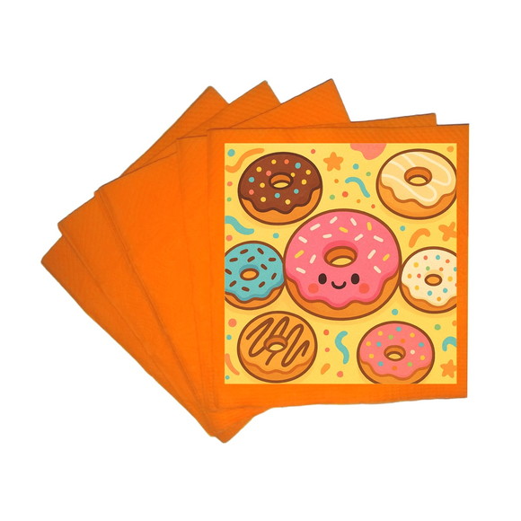 Guardanapo de Papel Personalizado Donuts - Imagem 5