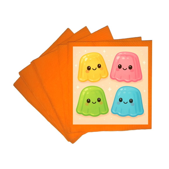 Guardanapo de Papel Personalizado Gelatinas - Imagem 5