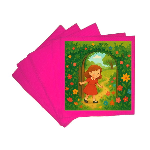 Guardanapo de Papel Personalizado Jardim Secreto - Imagem 3