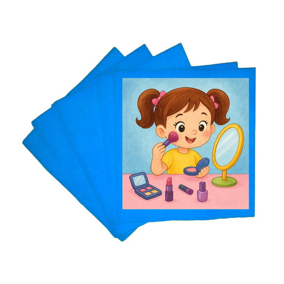 Guardanapo de Papel Personalizado Maquiagem - Imagem 2