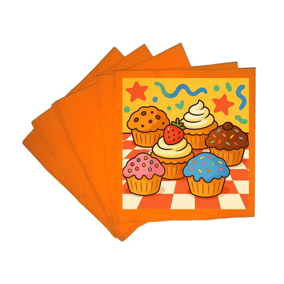 Guardanapo de Papel Personalizado Muffins - Imagem 5