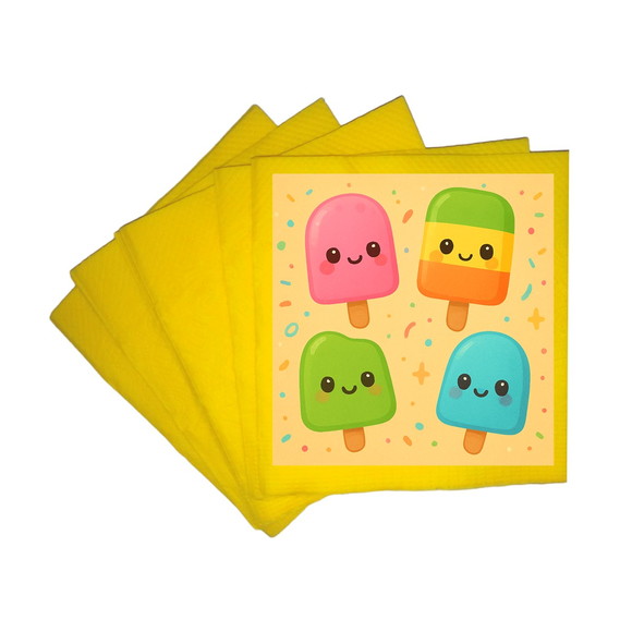 Guardanapo de Papel Personalizado Picolés