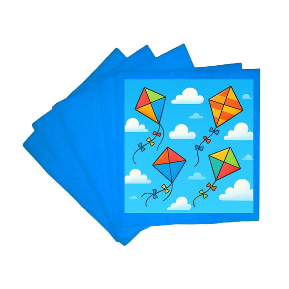 Guardanapo de Papel Personalizado Pipas - Imagem 2