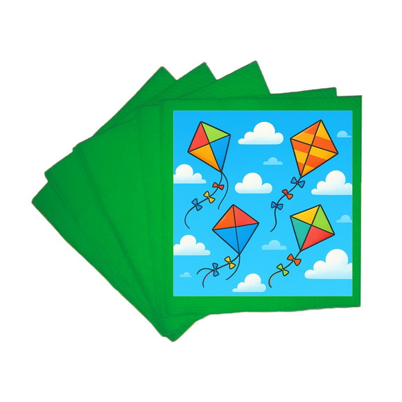 Guardanapo de Papel Personalizado Pipas - Imagem 4