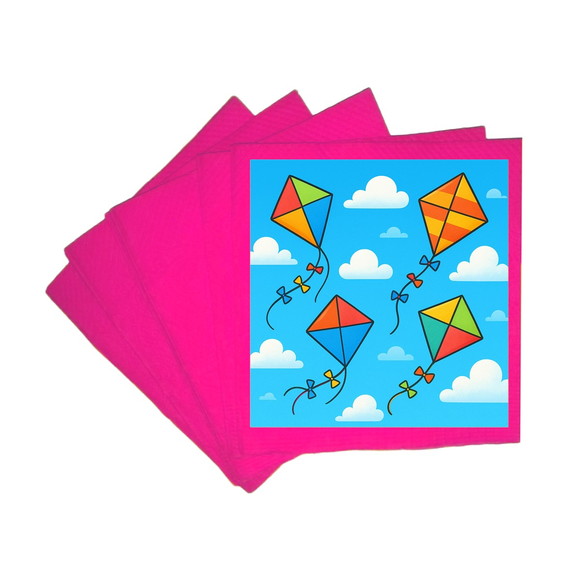 Guardanapo de Papel Personalizado Pipas - Imagem 3
