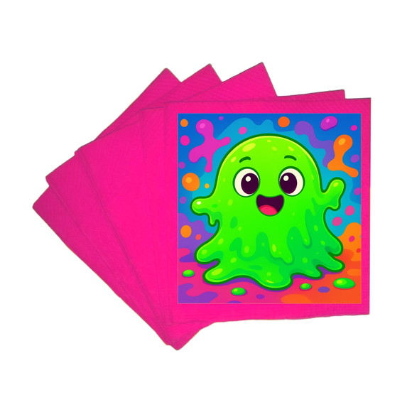 Guardanapo de Papel Personalizado Slime - Imagem 3