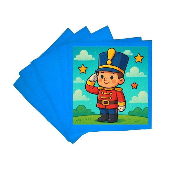 Guardanapo de Papel Personalizado Soldadinho de Chumbo - Imagem 2