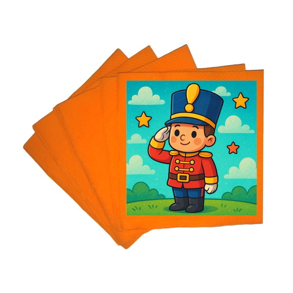 Guardanapo de Papel Personalizado Soldadinho de Chumbo - Imagem 5