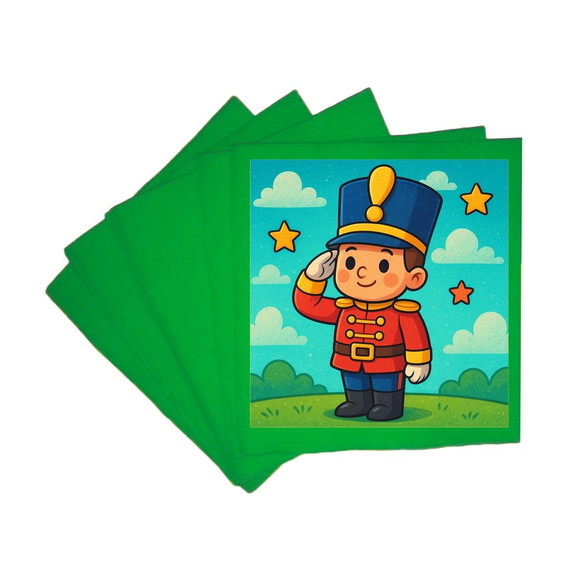Guardanapo de Papel Personalizado Soldadinho de Chumbo - Imagem 4