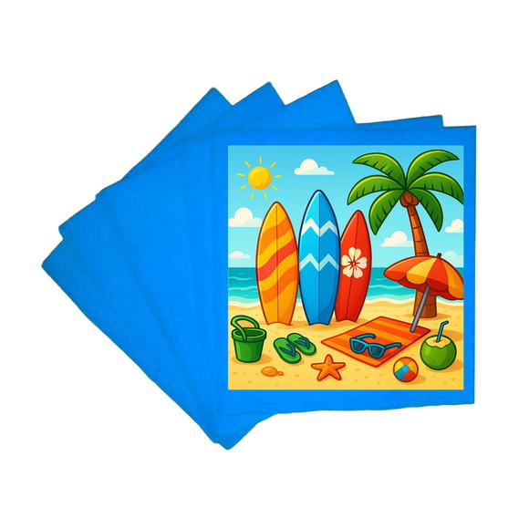 Guardanapo de Papel Personalizado Surf - Imagem 2